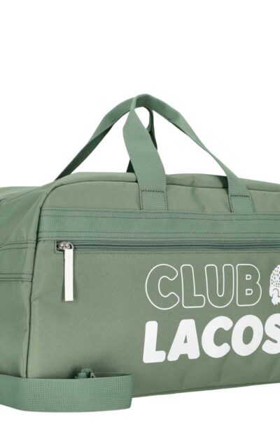 Lacoste Duffle Bag Sporttasche 48 cm CHINCHILLA BLIZZARD NU4148NZ L75 5