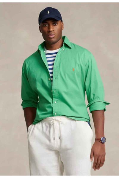 710937993006 100 cotton vineyard green polo ralph lauren