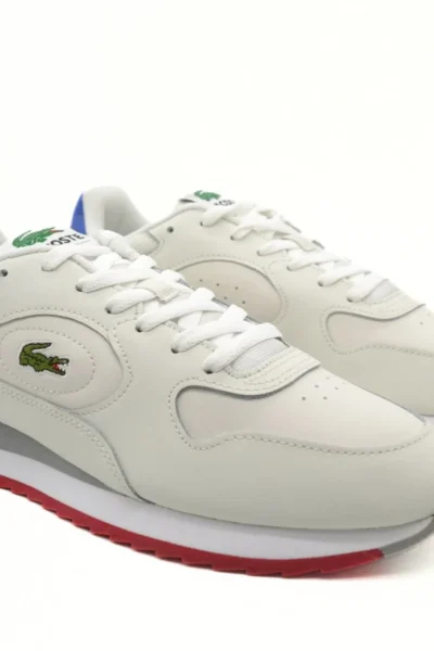 LACOSTE ΥΠΟΔΗΜΑ ΑΝΔΡΙΚΟ LINETRACK 124 1 SMA 37 47SMA0004W1B W1B OFF WHT BLU RED