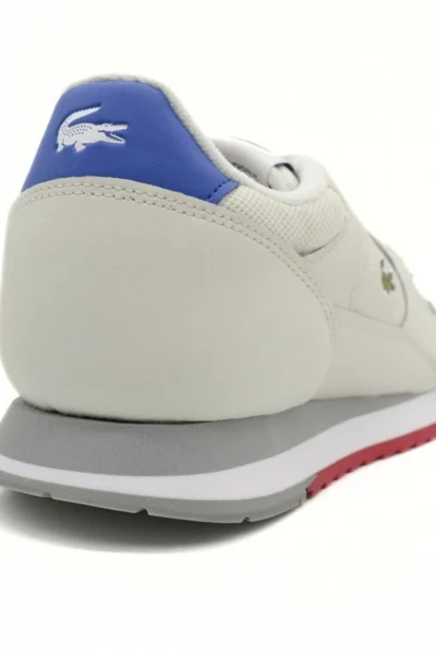 LACOSTE ΥΠΟΔΗΜΑ ΑΝΔΡΙΚΟ LINETRACK 124 1 SMA 37 47SMA0004W1B W1B OFF WHT BLU RED4