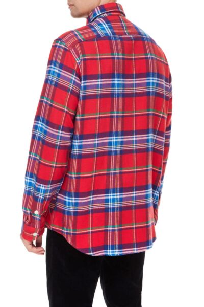 muzskaa krasnaa rubaska v kletku polo ralph lauren 710849778002 krasnyj (1)