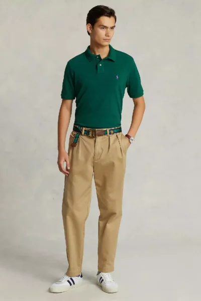 1600 1600 mezczyzna zielona koszulka custom slim fit ralph lauren (2)