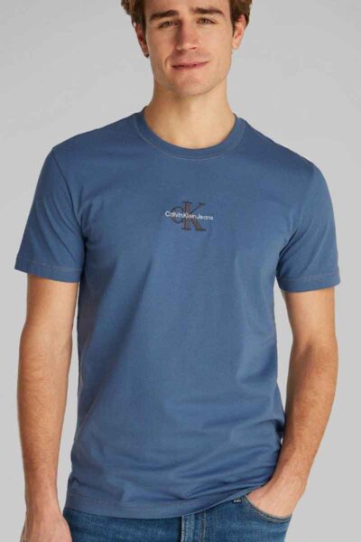 calvin klein tshirt jeans blue 1