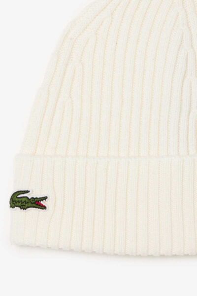 0018729 unisex lacoste ribbed