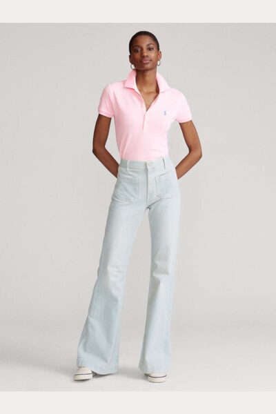 211870245013 Polo Ralph Lauren JULIE POLO SLIM SHORT SLEEVE POLO SHIRT 211870245013 300333013